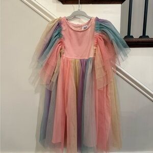 Lola + The Boys Colorful Tulle Dress